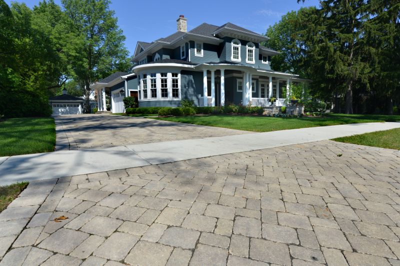 Elegant Paver Entrance
