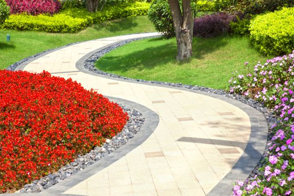Cost of Garden Walkway Installation in Irvine