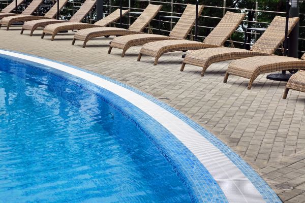 Cost of Poolside Hardscaping in Irvine